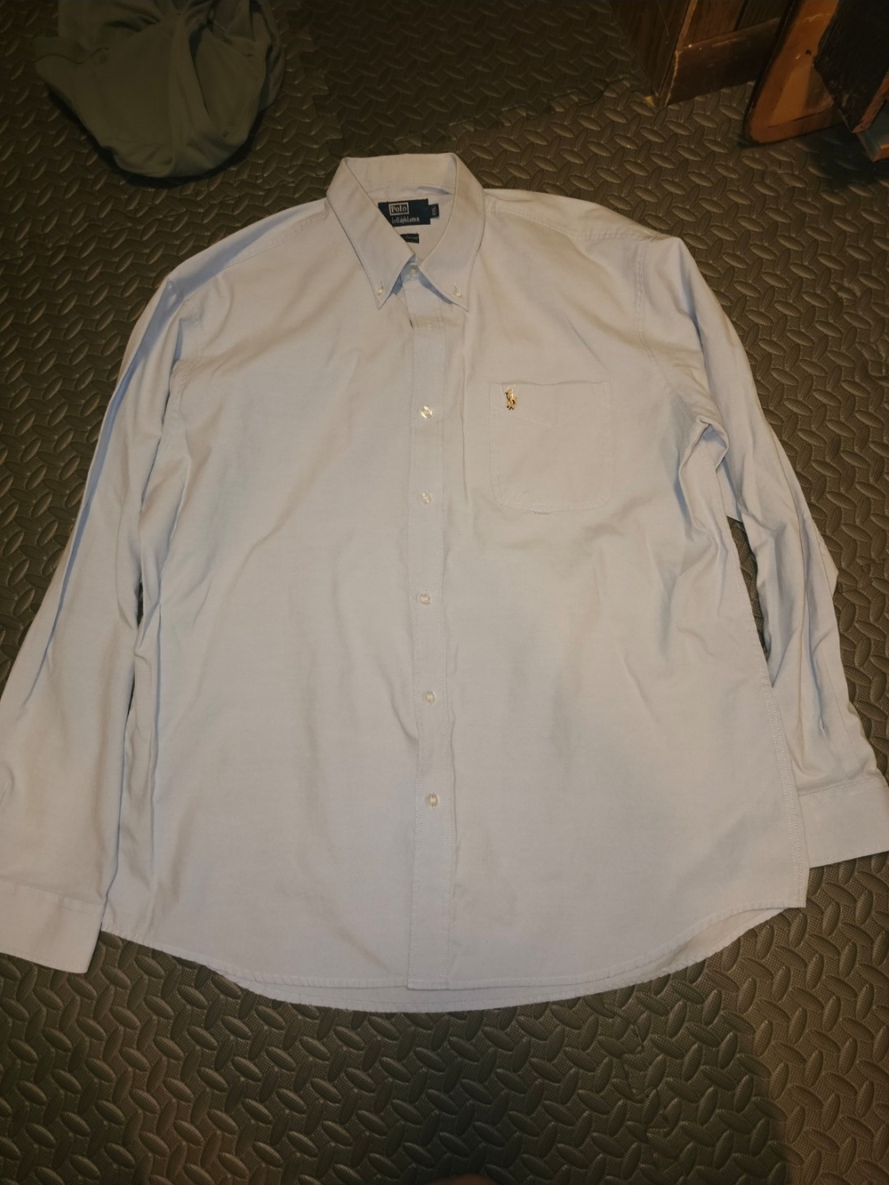 Ralph Lauren Light Blue Button-Down Oxford Shirt